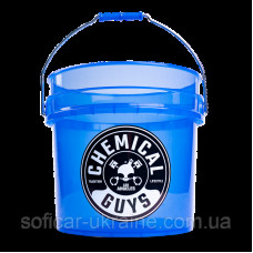 ВІДРО ДЛЯ МИЙКИ АВТОМОБИЛЯ ПРОЗОРЕ БЛАКИТНЕ BUCKET BLUE 16,5 Л